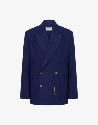 Chaqueta de algodón shantung Laurel Crown Chaqueta de algodón shantung Laurel Crown
