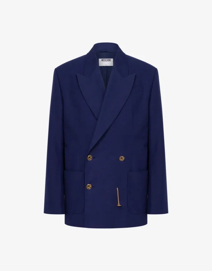 Chaqueta de algodón shantung Laurel Crown