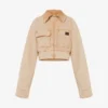 Chaqueta de dril teñida en prenda