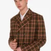 Chaqueta de franela de algodón