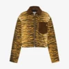 Chaqueta de gabardina de algodón estampada Chaqueta de gabardina de algodón estampada