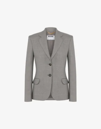 Chaqueta de lona de lana Laurel Crown