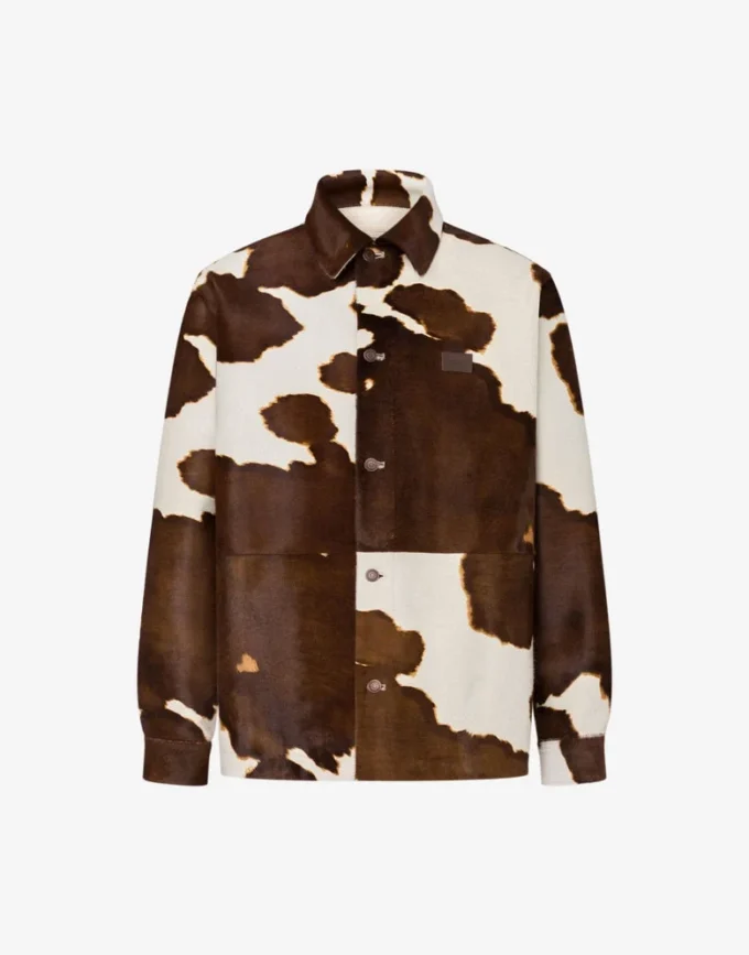 Chaqueta de piel de potro