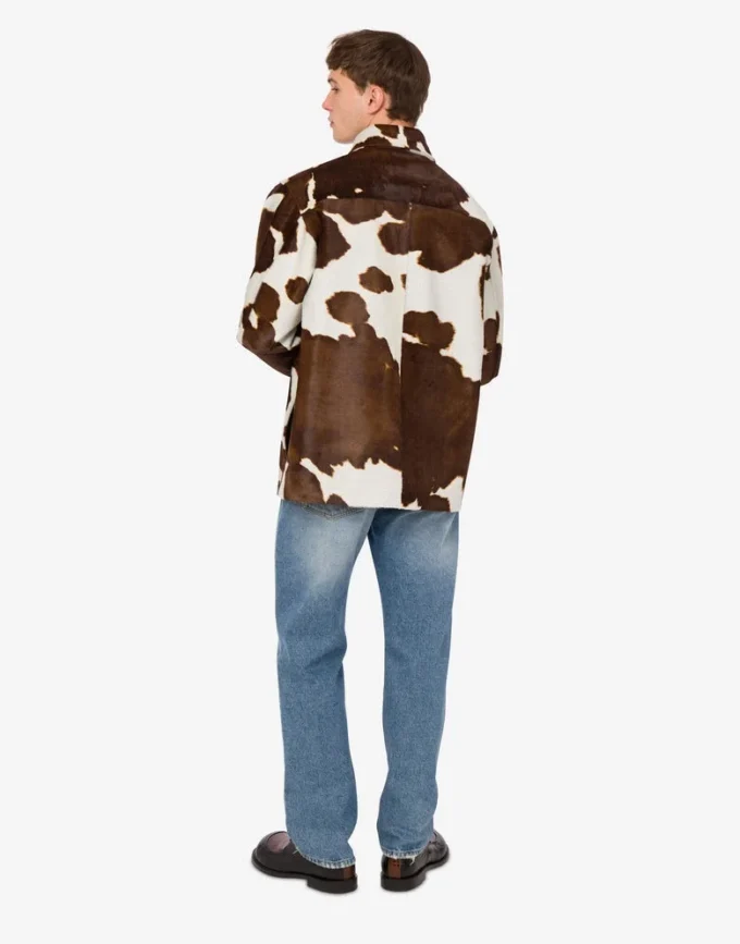 Chaqueta de piel de potro