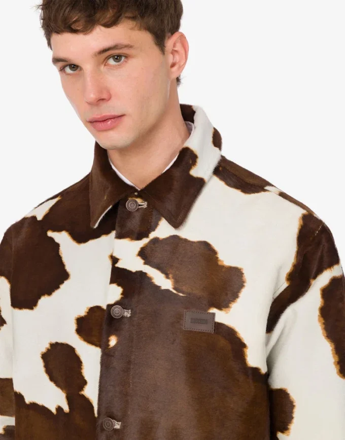 Chaqueta de piel de potro