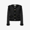 Chaqueta elástica de bouclé