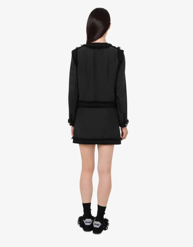 Chaqueta elástica de bouclé