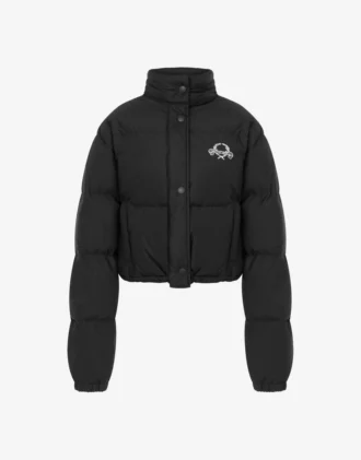 Chaqueta ligera de nailon con plumón y logotipo Laurel Crown