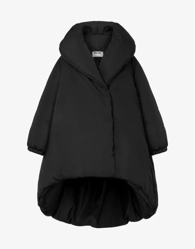 Chaqueta oversize de plumón en tejido técnico