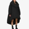 Chaqueta oversize de plumón en tejido técnico