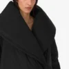 Chaqueta oversize de plumón en tejido técnico