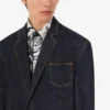Chaqueta vaquera de algodón azul Chaqueta vaquera de algodón azul