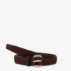 Cinturón de nubuck