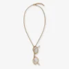 Collar con colgante de gafas
