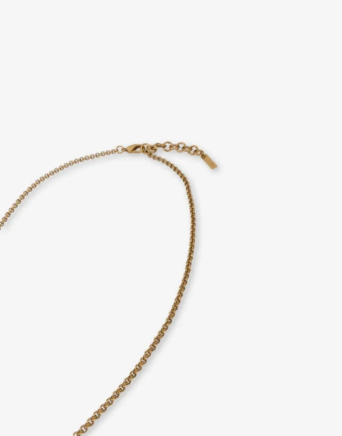 Collar con colgante de gafas