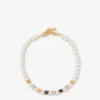 Collar gargantilla con perlas