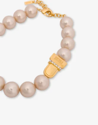 Collar gargantilla con perlas