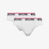 Conjunto de 2 slips elásticos con banda con logotipo
