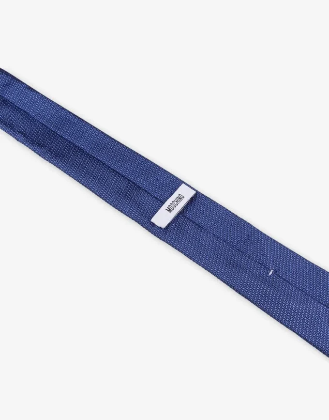 Corbata de seda jacquard