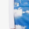 Falda de algodón con estampado de nubes de archivo Falda de algodón con estampado de nubes de archivo