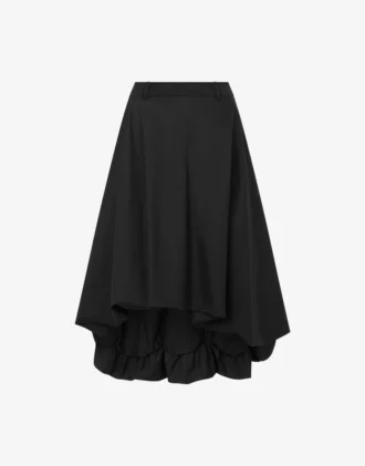 Falda de popelín de algodón