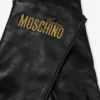 Guantes de napa con logotipo bordado