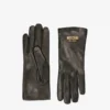 Guantes de piel con logotipo