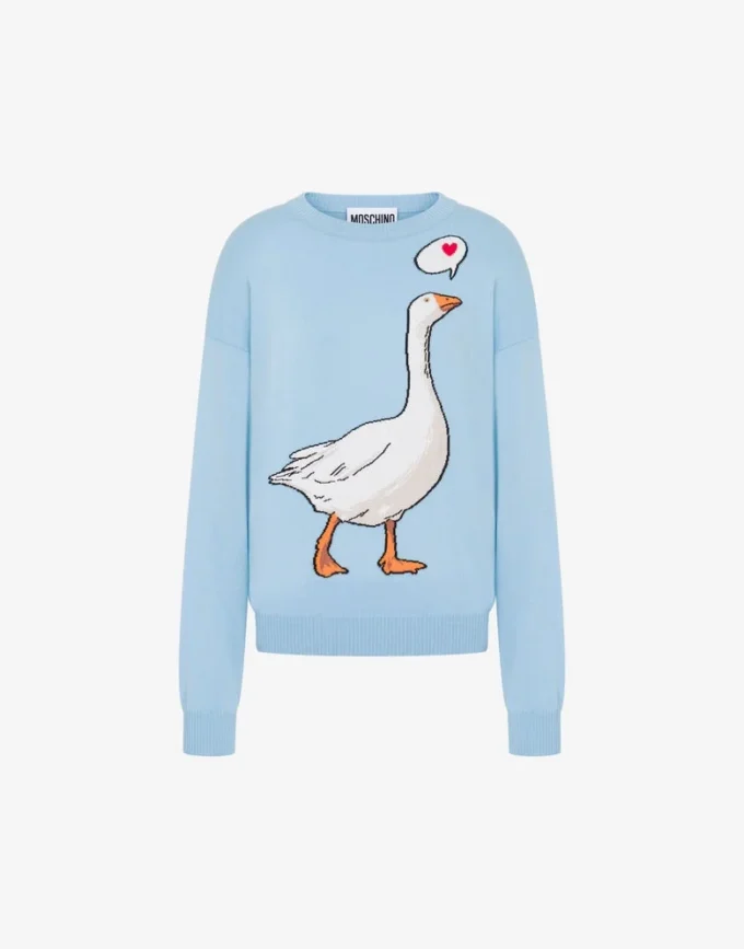 Jersey de algodón Goose Jersey de algodón Goose