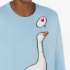 Jersey de algodón Goose Jersey de algodón Goose