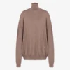 Jersey de cuello alto de lana Golden M Jersey de cuello alto de lana Golden M