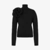 Jersey de cuello alto de lana merino