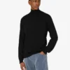 Jersey de cuello alto de mezcla de lana Golden M