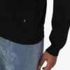 Jersey de cuello alto de mezcla de lana Golden M