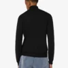 Jersey de cuello alto de mezcla de lana Golden M