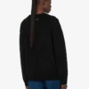 Jersey de lana merino bordado