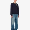 Jersey de lana merino extrafina con intarsia