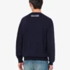 Jersey de lana merino extrafina con intarsia