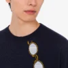 Jersey de lana merino extrafina con intarsia