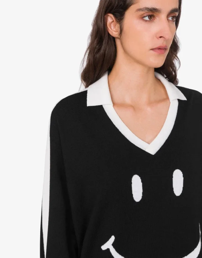 Jersey de lana merino extrafina Smiley® Jersey de lana merino extrafina Smiley®