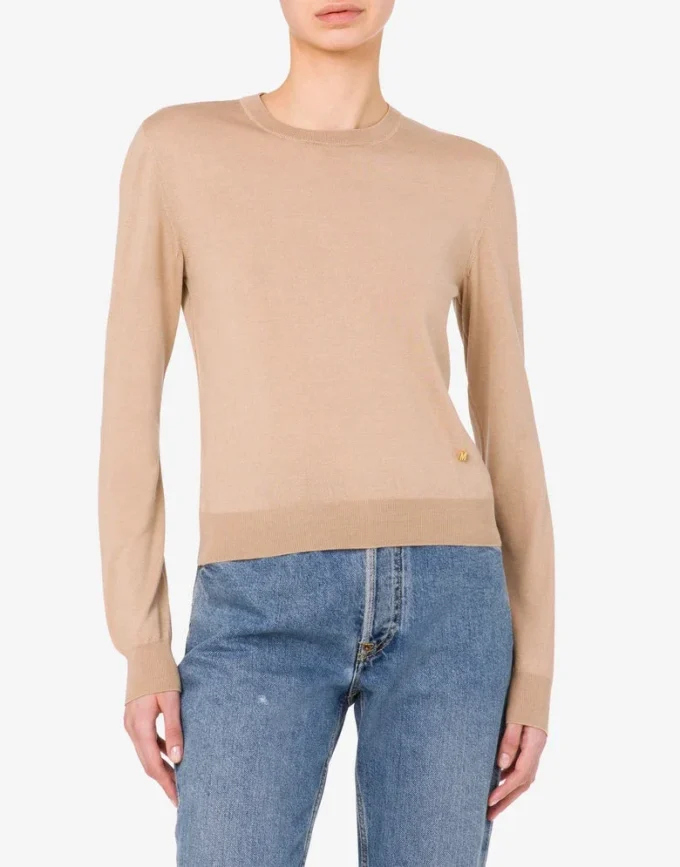 Jersey de lana y seda Golden M