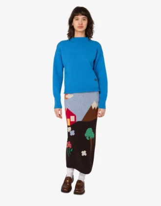 Falda de lana Shetland Archivo