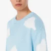 Jersey de mezcla de algodón orgánico Nube de archivo