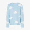 Jersey de mezcla de algodón orgánico Nube de archivo