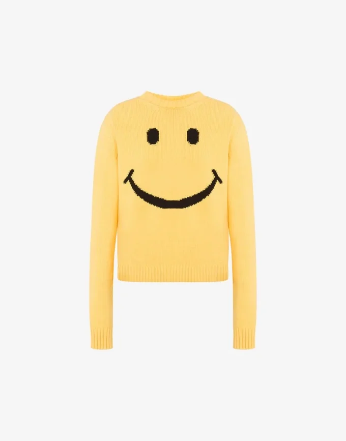 Jersey de mezcla de algodón Smiley® Jersey de mezcla de algodón Smiley®