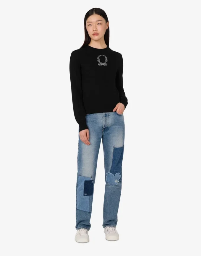Jersey de mezcla de lana Laurel Crown Jersey de mezcla de lana Laurel Crown
