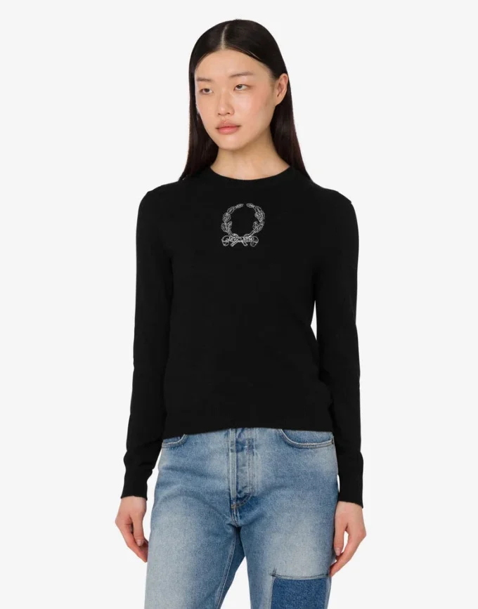 Jersey de mezcla de lana Laurel Crown Jersey de mezcla de lana Laurel Crown