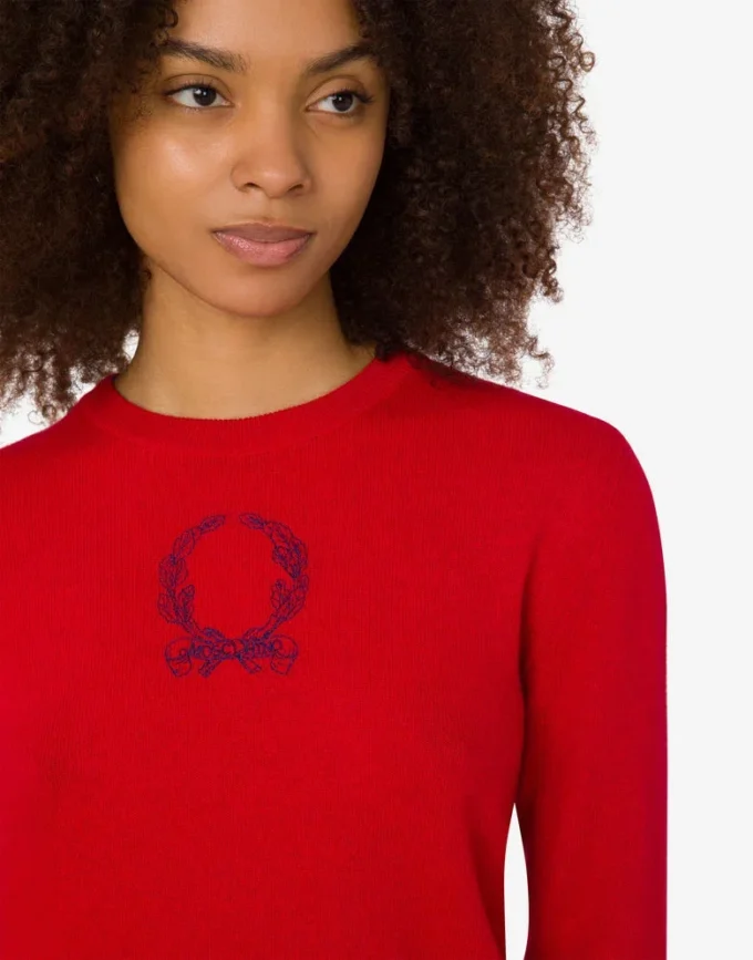 Jersey de mezcla de lana Laurel Crown Jersey de mezcla de lana Laurel Crown