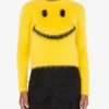 Jersey de mohair cepillado Smiley Jersey de mohair cepillado Smiley