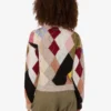 Jersey de mohair con incrustaciones de gasa Jersey de mohair con incrustaciones de gasa