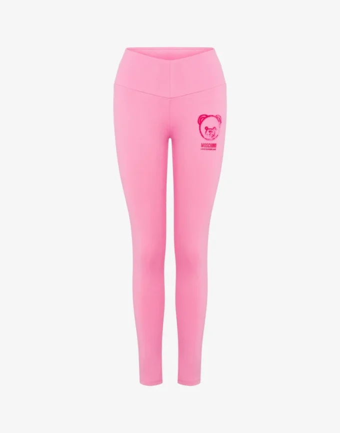 Leggings de tejido técnico Moschino Teddy Bear